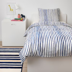 IKEA SÅNGLÄRKA LINING DUVET AND PILLOW COVER